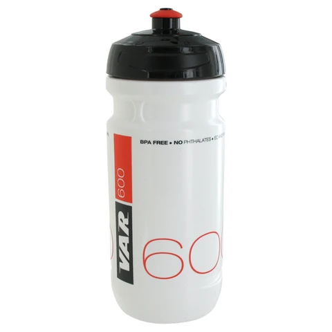 VAR Water Bottle 600ml White
